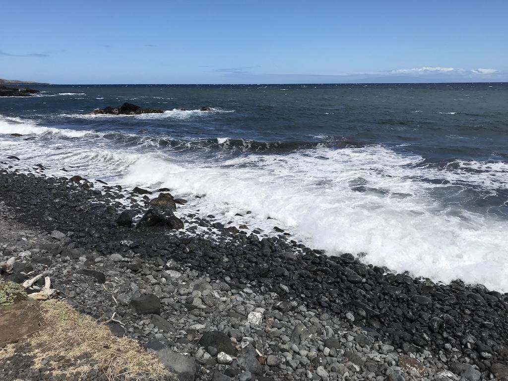 View of ocean that Luna saw on a road trip to Haleakala National Park in Maui, Hawaii