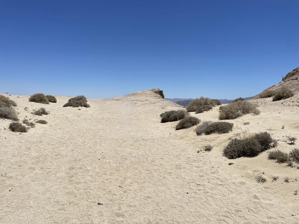 Trail leading to overlook at Font’s Point, Anza-Borrego Desert State Park, California
