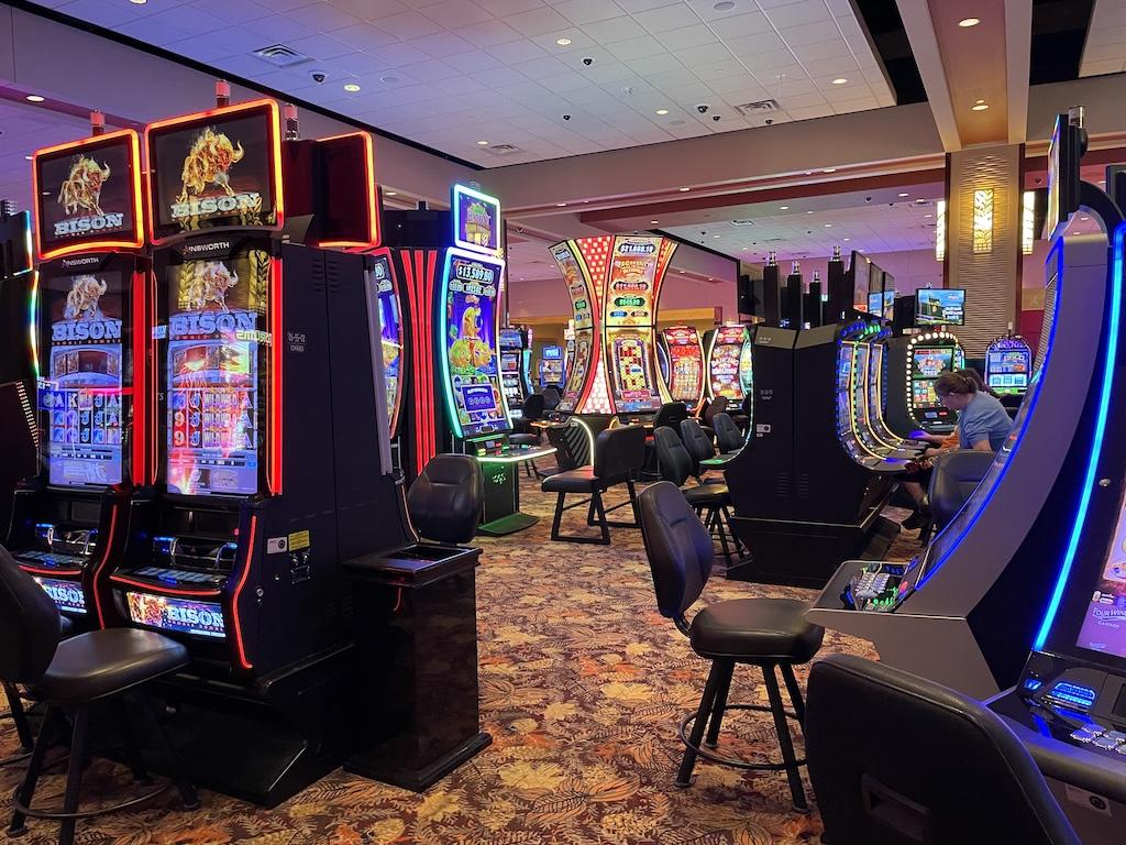 Gaming machines at Four Winds Casino South Bend, Indiana